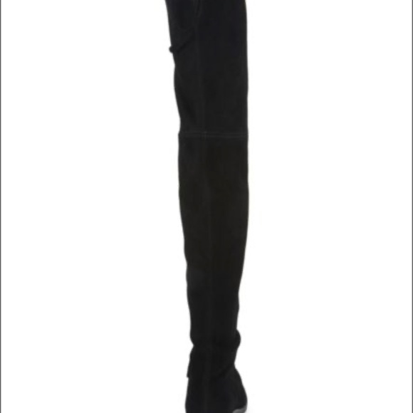 Original Pre-owned STUART WEITZMAN Darla Suede Over-The-Knee Boots Size M 9 Box - Picture 11 of 15